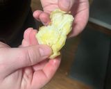 A picture of step 3 of Cheesy pull apart biscuits (Christmas Tree edition).