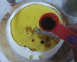 A picture of step 7 of Eggless Christmas Plum Cake (No Rum).