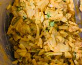 A picture of step 4 of Potatoes and chicken pakora #Christmasgift.