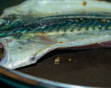 Foto del paso 5 de la receta: Cena ligera de caballa con espárragos y puré de patata