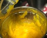 A picture of step 2 of Kolkata Special: Bhapa Aam-Sandesh/Mango Ice Cream Sandesh.