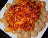 A picture of step 6 of Dan Sululu (Cassava Balls).