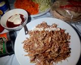 A picture of step 3 of Chicken shawarma.