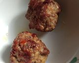 Gambar langkah 4 resipi Bebola Daging Simple.