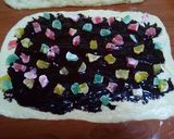 Pufi kalács kakaókrémmel és raháttal-inspiráció Bucatarici Licurici Fedorca Laura konyhájából recept fázis 4 fotója