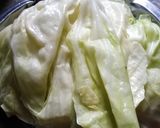 صورة لخطوة 1 من وصفة محشي كرنب (ملفوف) ملفوف