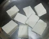 A picture of step 1 of Masaledar Paneer.