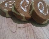Foto langkah ke 14 dari resep Bolu gulung motif... jerapah.