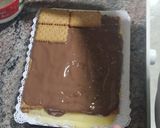 Foto del paso 5 de la receta: Tarta de galletas, chocolate y natillas