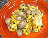 A picture of step 6 of Soft Oyster Omelet (Restaurant Style).