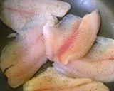 Foto del paso 1 de la receta: Filetes de pescado en salsa de clamato y cerveza (olla de cocción lenta-crockpot)