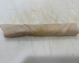 A picture of step 3 of Chicken Lumpia.