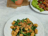 521. Tumis buncis kacang dan tempe