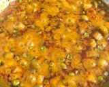 A picture of step 13 of Matar Mushroom Butter Masala.