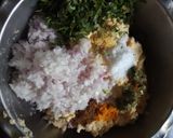 A picture of step 1 of Chana Dal vada.