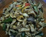 Foto langkah ke 7 dari resep Tumis Usus Cabe Hijau.