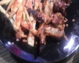 A picture of step 4 of Chickens wings and fried chips.