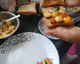 A picture of step 3 of Barbeque Sandwich.