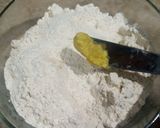 A picture of step 2 of Garlic roti.
