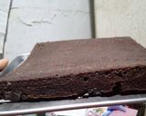 Foto langkah ke 2 dari resep Brownies panggang no egg & mixer.