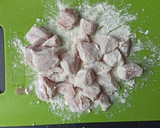 Foto del paso 4 de la receta: Dados de pavo en salsa vizcaína suave