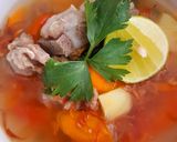 Foto langkah ke 5 dari resep Sop Kambing Kuah Bening.