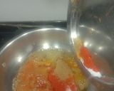 A picture of step 3 of Roasted papad curry.