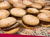Alfajores con pocos ingredientes