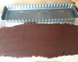 A picture of step 7 of Vickys Double Chocolate Raspberry Tart, GF DF EF SF NF VEGAN.
