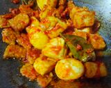 Foto langkah ke 4 dari resep (636) Telur Tahu Tempe bumbu Bali.