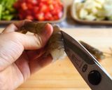 鮮蝦蘆筍義大利麵~蝦殼熬湯濃郁好滋味!(影片食譜)的食譜步驟1照片