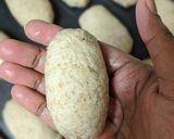 A picture of step 7 of Chinese style chicken bread rolls.