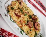 Pas rețetă Pilaf de orez cu cabanos 4 fotografie