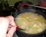 A picture of step 4 of Rice Soup Recipe.