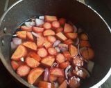A picture of step 1 of Carrot Soup.