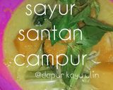 Foto langkah ke 3 dari resep Sayur santan campur.