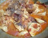 A picture of step 4 of Chicken kadahi.