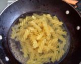 A picture of step 1 of Pasta boat bites.