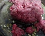 Foto del paso 1 de la receta: Bombas de Patatas rellenas de carne molida