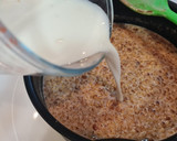 Foto del paso 5 de la receta: Tarta de Suchard con base de galletas y turrón de jijona