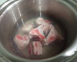 Hình bước làm 1 của món Canh mandu nấu laghim