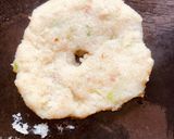 A picture of step 1 of Navaratri Special Sago and Bhagar Thalipith with chatani.