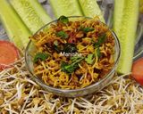 A picture of step 14 of Methi Sprouts Usal.