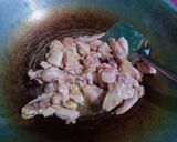 Foto langkah ke 2 dari resep Tumis buncis ayam jamur.