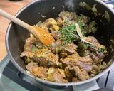 Une image de l'étape 15 de Mijoté de bœuf aux légumes et épices.
