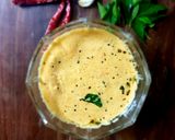 A picture of step 4 of Red Coconut Chutney.