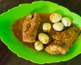 Foto langkah ke 7 dari resep Telur Puyuh & Ikan Gabus masak Medok.