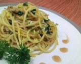 Foto langkah ke 6 dari resep Spaghetti Aglio E Olio Telur.