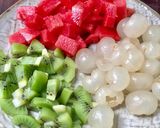 Hình bước làm 2 của món Đông Sương Trái Cây(Rau Câu Trái Cây)