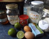 Foto del paso 1 de la receta: Muffins de lima y miel de romero